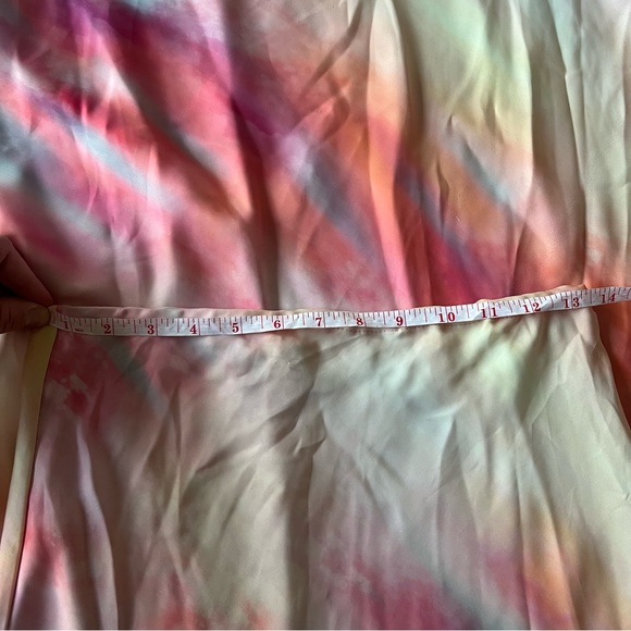 RESA | Rocks Tie Dye Satin Maxi Skirt | M - Picture 6 of 6